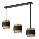 Ledvance Decor Hornet Pendelleuchte Linear Schwarz | Geeignet für 3x E27