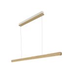Nordlux Ilgas Pendelleuchte Holz Braun 42W 1800lm - 830 Warmweiß | Dimmbar 