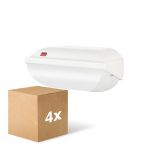 Mehrfachpackung 4x  Philips LED Sicherheit Coreline BWC110 Weiß 9W 900lm - 830 Warmweiß | 242x110mm - IP54 - Lichtsensor