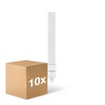 Mehrfachpackung 10x Noxion Lucent PL-S LED  6W - 827 Extra Warmweiß | 2-Pins - Ersatz Für 11W