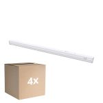 Mehrfachpackung 4x Noxion LED-Deckenleuchte Batline V2.0 8W 990/1080/1050lm - 830-865 CCT | 60cm