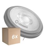 Mehrfachpackung 6x Ledvance LED spot G53 AR111 7.2W 450lm 40D - 918-927 Dim To Warm | Höchste Farbwiedergabe - Dimmbar - Ersatz Für 50W