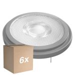 Mehrfachpackung 6x Ledvance Superior LED-Spot Reflektor G53 AR111 7.4W 450lm 24D - 927 Extra Warmweiß | Höchste Farbwiedergabe - Dimmbar - Ersatz für 50W