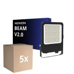Mehrfachpackung 5x Noxion Led-Scheinwerfer Beam V2.0 40-100W 5600-14000lm 90D - 830-840-865 CCT | IP66 - Symmetrisch
