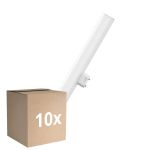 Mehrfachpackung 10x Osram LEDinestra HD Lighting S14d 3W 275lm - 927 Extra Warmweiß | Höchste Farbwiedergabe - Dimmbar - Ersatz Für 27W