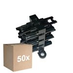 Mehrfachpackung 50x Noxion GST - Kompatibel Distributor - 1 Männlich + 5 Weiblich - 3 pole 1,5mm2