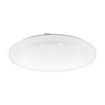 Eglo Wand und Deckenleuchte Frania-S Stahl Weiß 5.5W 600lm - 830 Warmweiß | IP20 