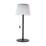 Eglo Tischlampe Scordiano Solar Stahl Schwarz 2W 220lm - 830-840-865 CCT | IP44 - USB-C