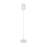 Eglo Stehlampe Scordiano-L Solar Stahl Weiß 2W 220lm - 830-840-865 CCT | IP44 - USB-C