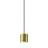 SLV Oculus Pendelleuchte Aluminium Kupfer 11W 780lm - 920-930 Dim To Warm | Höchste Farbwiedergabe - Dimmbar 