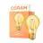 Osram Vintage 1906 LED E27 Birne Fadenlampe Gold 7.5W 865lm - 825 Extra Warmweiß | Ersatz Für 60W