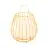 Nordlux Tischlampe Jim To-Go Portable Akku Metall Orange 3W 300lm - 827 Extra Warmweiß | 3-Stufen Dimmbar 