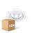 Mehrfachpackung 10x Noxion LED schwenkbar Slim Spot Weiß 6W 550lm - 930 Warmweiß | Ausschnitt 75mm - IP54 - Höchste Farbwiedergabe 