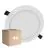 Mehrfachpackung 4x Ledvance Downlight Slim Alu Weiß 16W 1600lm 90D - 830 Warmweiß | Ausschnitt 175mm - IP44 