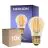 Mehrfachpackung 10x Noxion Lucent Lustre LED E27 Fadenlampe Messing 4.5W 400lm - 822 Extra Warmweiß | Dimmbar - Ersatz Für 35W