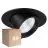 Mehrfachpackung 6x Noxion LED-Spot Forza V2 Aluminium Schwarz 28/32/36/40W - 3300/3700/4100/4500lm 36D - 930-940-957 CCT | 160mm - Ausschnitt 145mm - Höchste Farbwiedergabe
