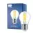 Philips MASTER LED Lustre E27 Kugel Fadenlampe Klar 2.5W 340lm - 922-927 Dim To Warm | Höchste Farbwiedergabe - Dimmbar - Ersatz Für 25W