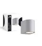 D'Lite Wandleuchte Vossem Silber| IP54 - Geeignet für 1x GU10