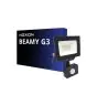 Noxion LED-Scheinwerfer Beamy G3.1 Schwarz 20W 2200lm 100D - 840 Kaltweiß | IP44 - Bewegungs- und Lichtsensor - Symmetrisch 