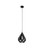 Eglo Pendelleuchte Carlton 5 Stahl Schwarz | IP20 - Geeignet für 1x E27 