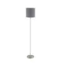 Eglo Stehlampe Pasteri Stahl Satin-Nickel Grau | IP20 - Geeignet für 1x E27 