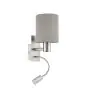 Eglo Wandleuchte Pasteri Stahl Satin-Nickel 40 | IP20 - Inkl. Spot und Exkl. 1x E27