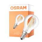 Osram Classic LED E14 Kugel Fadenlampe Klar 5.9W 806lm - 827 Extra Warmweiß | Dimmbar - Ersatz Für 60W