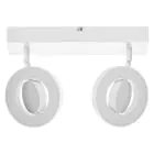 Ledvance LED Decor Spot Saturn Plastik Weiß 21W 610lm - 830-842-865 CCT