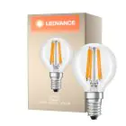 Ledvance Classic LED E14 Birne Fadenlampe Klar 4.2W 470lm - 927 Extra Warmweiß | Höchste Farbwiedergabe - Dimmbar - Ersatz für 40W