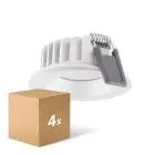 Mehrfachpackung 4x Ledvance LED-Spot Air Fix Aluminium Weiß 6W 570lm 36D - 940 Kaltweiß | Ausschnitt 68mm - IP65 - Höchste Farbwiedergabe - Dimmbar