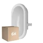 Mehrfachpackung 6x Ledvance LED-Wand- und Deckenleuchte Weiß 11W - 840 