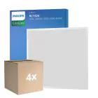 Mehrfachpackung 4x Philips LED Panel CoreLine RC132V 22/31W 2900-4300lm - 830-835-840 CCT | 60x60cm - UGR 