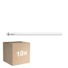 Mehrfachpackung 10x Philips Master LED Röhre T8 (EM/Mains) Ultra Output 13.5W 2500lm - 840 Kaltweiß | 120cm - Ersatz Für 36W
