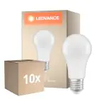 Mehrfachpackung 10x Ledvance Classic LED E27 Birne Matt 13W 1521lm - 840 Kaltweiß | Ersatz für 100W