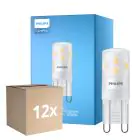 Mehrfachpackung 12x Philips CorePro LED Capsule G9 Matt 1.9W 220lm - 830 Warmweiß | Ersatz Für 25W