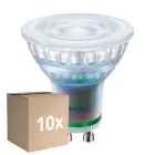 Mehrfachpackung 10x Philips LED-Spot Master GU10 PAR16 2.1W 375lm 36D - 827 Extra Warmweiß | Ersatz Für 50W