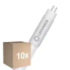 Mehrfachpackung 10x Ledvance LED Röhre T5 AC Mains P Mains (AC) High Output 18W 2550lm - 830 Warmweiß | 85cm - Ersatz Für 39W