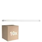 Mehrfachpackung 10x Sylvania ToLEDo Superia LED Röhre T8 (EM/Mains) Ultra Efficiency 22.2W 4100lm - 840 Kaltweiß | 150cm - Ersatz Für 58W