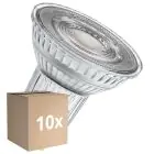 Mehrfachpackung 10x Ledvance LED-Spot GU10 PAR16 6.1W 575lm 60D - 940 Kaltweiß | Höchste Farbwiedergabe - Dimmbar - Ersatz Für 80W