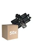 Mehrfachpackung 50x Noxion GST - Kompatibel T - Verbinder - 1 Männlich + 2 Weiblich - 3 pole 1,5mm2
