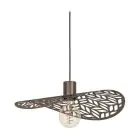 Eglo Pendelleuchte Swaby Stahl Bronze | IP20 - Geeignet für 1x E27 