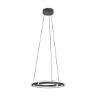 Eglo Pendelleuchte Mezzomonte Aluminium Stahl Schwarz 20W 1600lm - 827-865 Abstimmbares Weiß | IP20 - Dimmbar 
